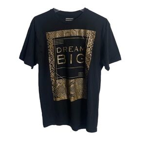 Men’s Sean John ‘90s Y2K Dream Big Black Shirt Size Large!